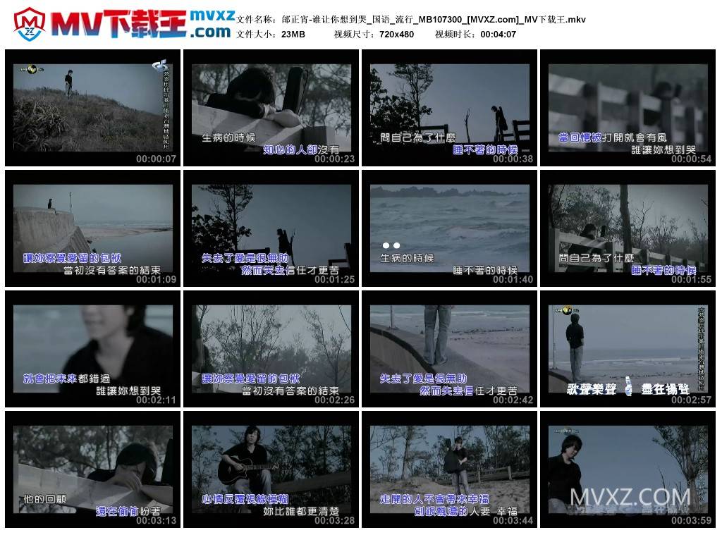邰正宵-谁让你想到哭_国语_流行_MB107300